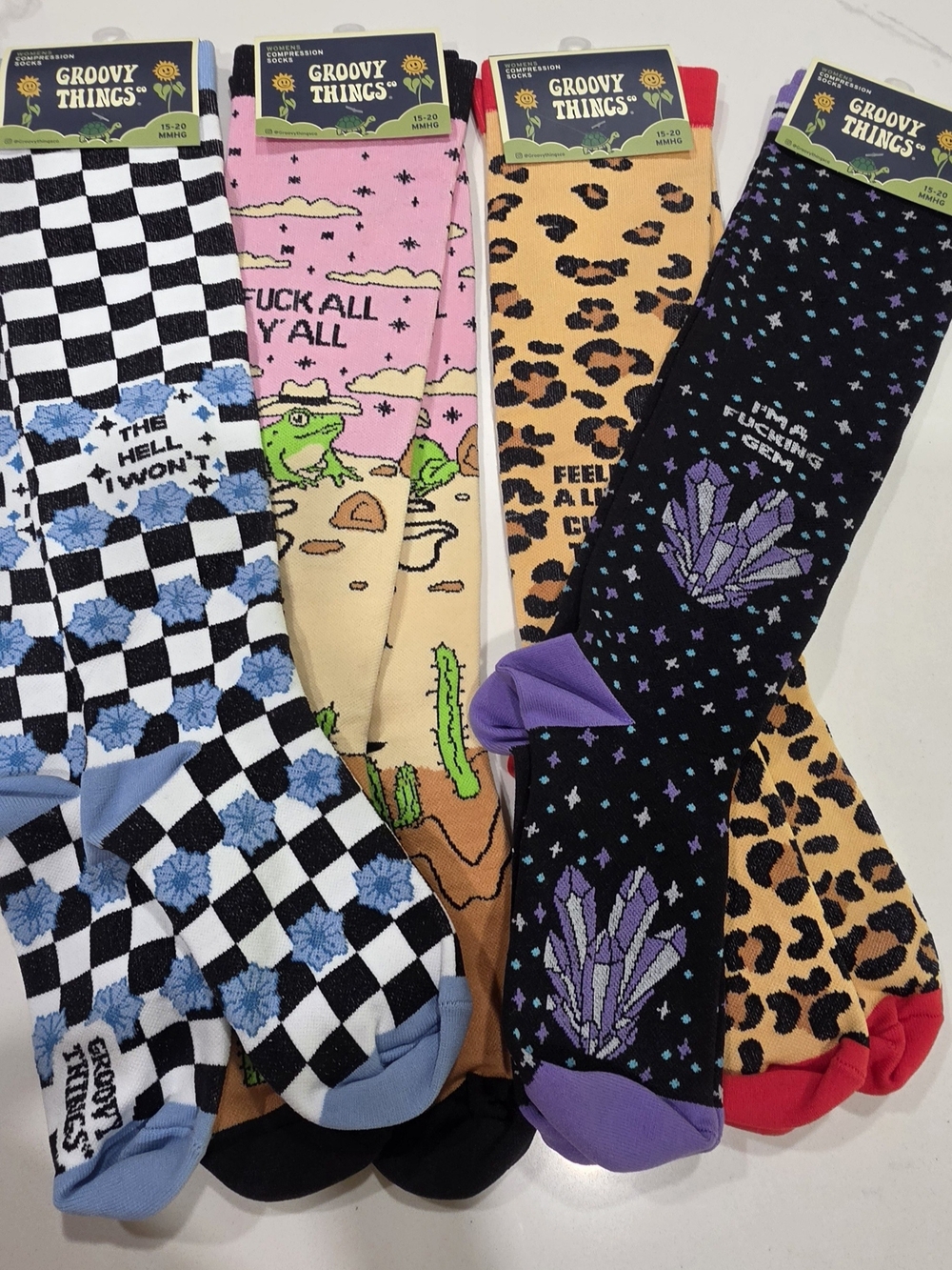 Groovy Thing Women's Assorted Compression Socks